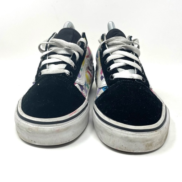 Vans Classic Lace Up Multi-Color Checkered Womens 7.5 - Picture 3 of 8